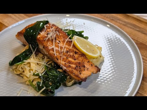 How to Cook Salmon Florentine