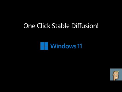 Install Stable Diffusion on windows in one click!  AMD GPU's fully supported!