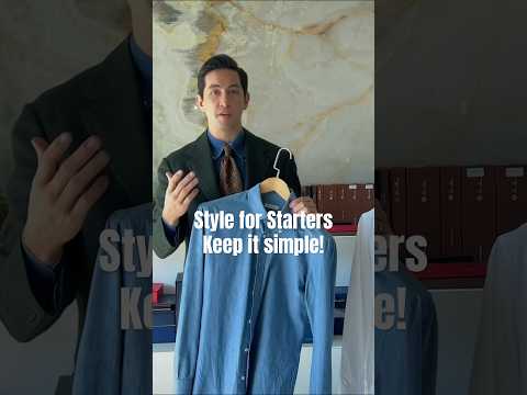 Keep It Simple When Upgrading Your Wardrobe  #mensweartips