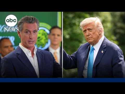 Trump, Newsom clash over deployment of troops in LA