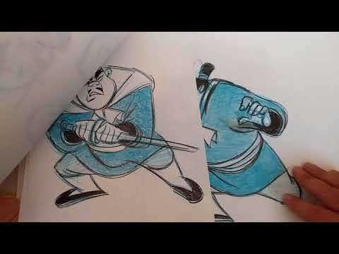 Drawing : Join me as I take you through some of my old Disney drawings