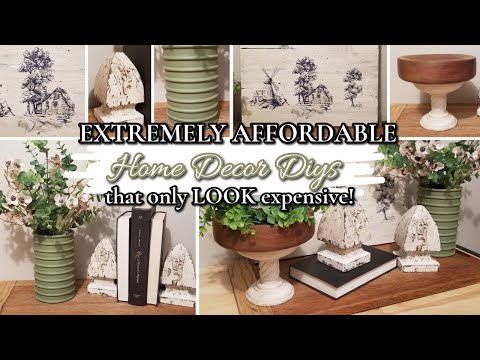 EXTREMELY AFFORDABLE HOME DECOR DIYS THAT ONLY LOOK EXPENSIVE!~Pottery Barn, West Elm, McGee & Co