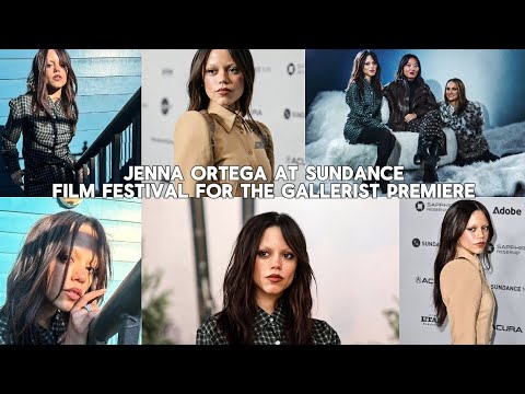 Jenna Ortega at the Sundance Film Festival for The Gallerist Premiere