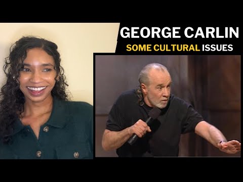 First time watching: George Carlin on some cultural issues | reaction