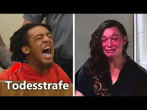 Die heftigsten Reaktionen von Menschen vor Gericht