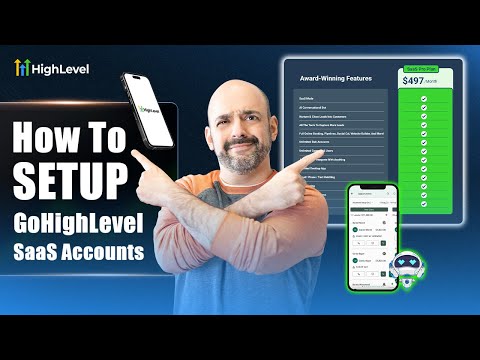 How to Setup Your Gohighlevel SaaS : Everything You Need to Know (Part 1) (Full Tutorial)