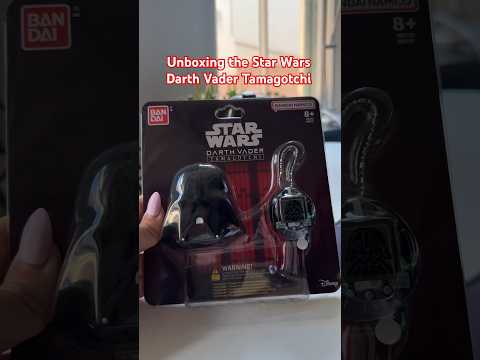 Unboxing the Star Wars Darth Vader Tamagotchi