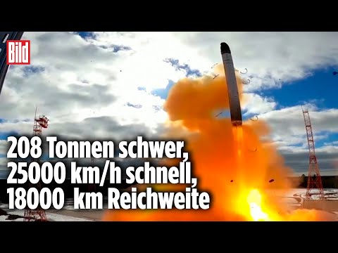 Die tödlichste Atomwaffe seit Ende des Kalten Krieges: Putin stellt „Satan2“ in Dienst
