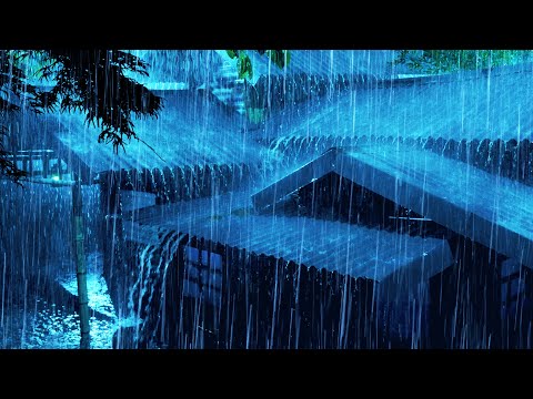 Sleep Fast And Overcome Insomnia With Intense Rain & Thunder Sounds At Night