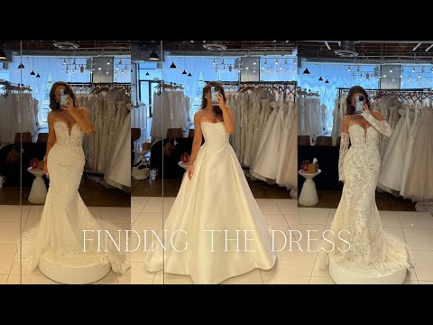 Come wedding dress shopping with me! | Wedding Series Pt. 1