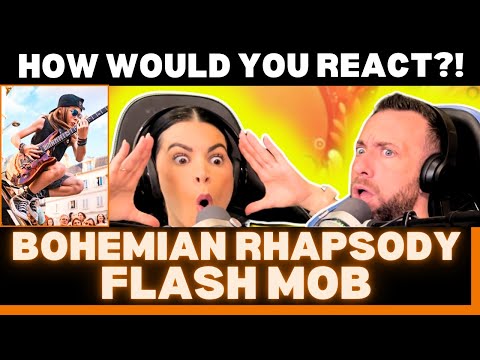 Is This the Craziest Bohemian Rhapsody Flash Mob Ever Caught on Camera? | Reaction
