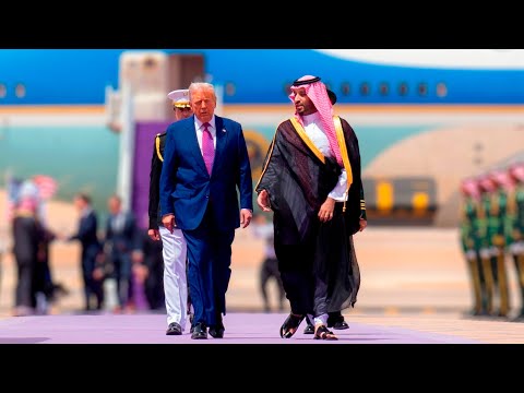 US President Donald Trump Arrives in Saudi Arabia for his First State Visit during his Second Term