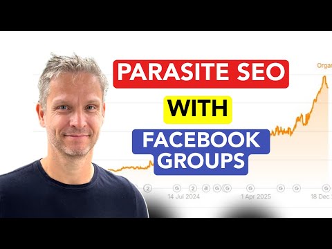 Parasite SEO with Facebook groups