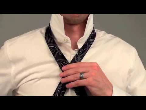 How to tie a tie in 10 seconds