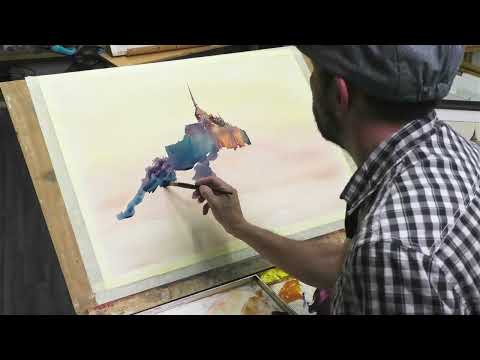 How to paint a ICONIC Land mass and maintain atmosphere