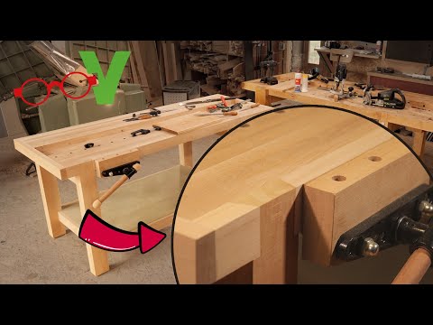 We make a carpenter's WORKBENCH from A to Z 🤩