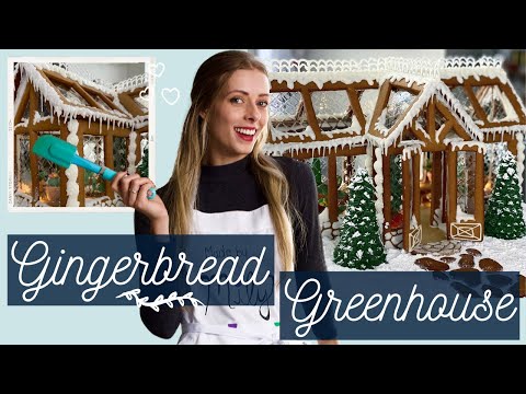 It took 4 DAYS to make this Epic Gingerbread House! | Unique Gingerbread Greenhouse & Baking Hacks