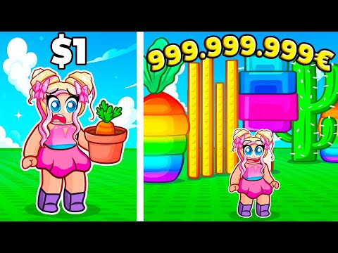 Ich WERDE REICH mit meinem GARTEN! 🌸 Roblox