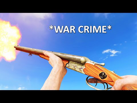 Using this gun is considered a War Crime..