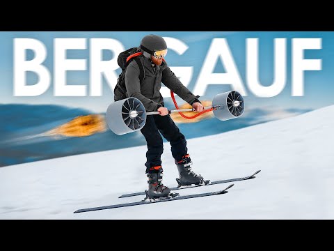 Bergauf Ski fahren mit Jet-Antrieb?
