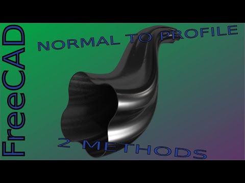 FreeCAD - 2 Methods for Advanced Sweeps |JOKO ENGINEERING|