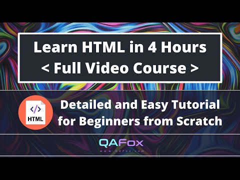 HTML Detailed and Easy Tutorial for Beginners from Scratch (Learn Complete HTML in 4 Hours)