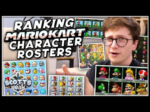 Ranking the Mario Kart Character Rosters