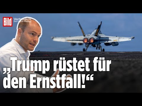 USA sind angriffsbereit: Satellitenbilder zeigen Aufmarsch vor Iran | Vertraulich-Clips