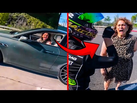 Angry Driver H*rasses Couple on a Bike — But Karma Hits Back Fast