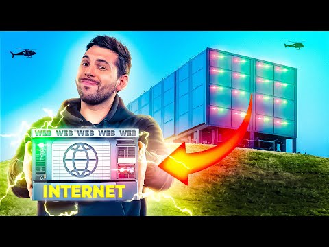 Dans les coulisses d'INTERNET ! (j'entre dans un data center confidentiel)