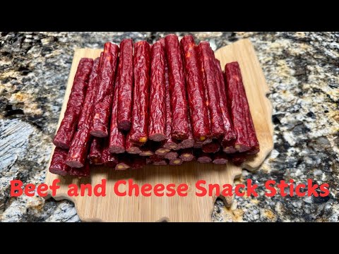 Beef and Cheese Snack Sticks | A Great Snack!