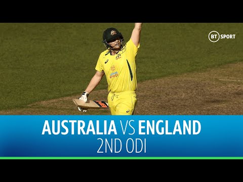 Australia v England, 2nd ODI | Steve Smith helps seal the series | Cricket Highlights