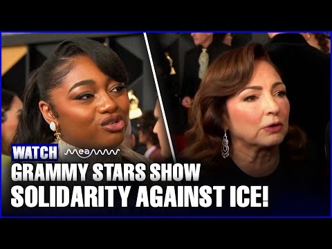 Samara Joy & Gloria Estefan Speak Out Against ICE at Grammys