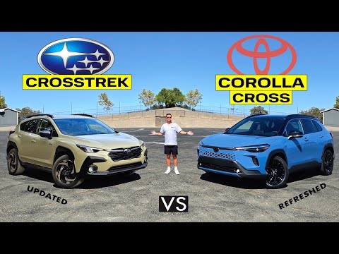 BEST SMALL SUV?? -- 2026 Toyota Corolla Cross vs. 2026 Subaru Crosstrek: Comparison