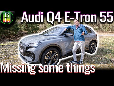 My first drive with the newest Audi Q4 E-Tron 55 quattro