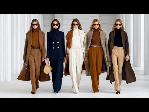 Max Mara Winter 2025 Outfits: Timeless Layers of Luxury for Effortlessly Classy Women
