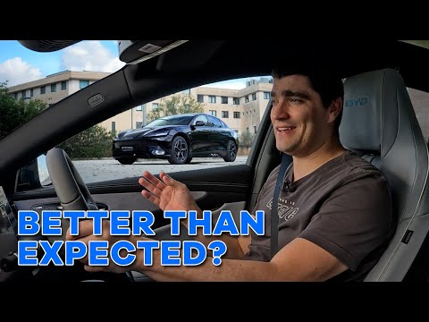 I test drove the BYD Seal