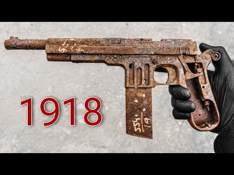 Restoration of a very old and rusty pistol | Unique Gun Restoration