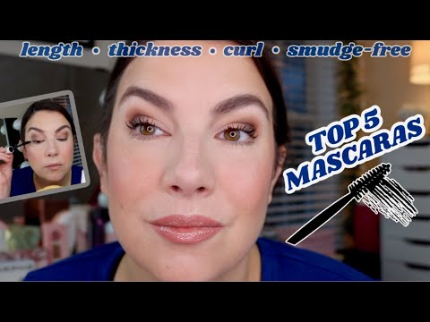 MY TOP 5 Mascaras - and they're all from the drugstore!