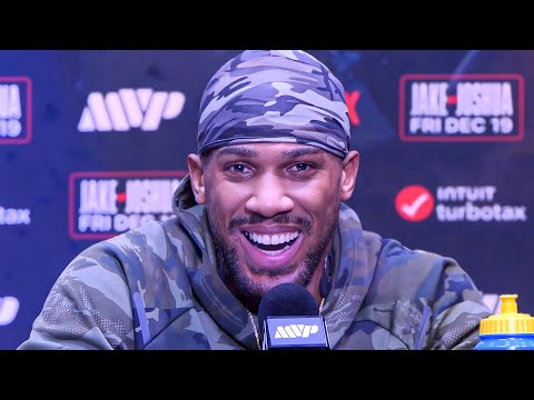 Anthony Joshua • POST FIGHT PRESS CONFERENCE | vs. Jake Paul | Netflix Boxing