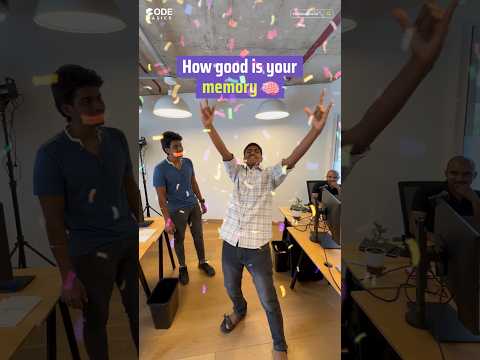 How good is your memory? #shorts #codebasics