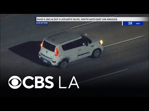 Attempted murder suspect surrenders after pursuit through LA and San Bernardino counties