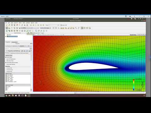 OpenFOAM blockMesh - Meshing an Airfoil