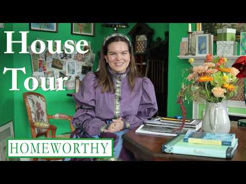 HOUSE TOUR | A Maximalist London Apartment Overflowing with Color & Creative DIYs