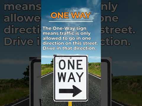 How to Explain ROAD SIGNS in ENGLISH - Pass Your English Proficiency Test!