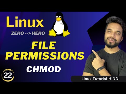 Linux File Permissions For Beginners [HINDI] | Linux CHMOD Command