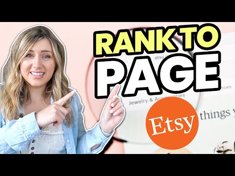 Rank to Page 1 on Etsy with Top 1% Etsy Store Strategies