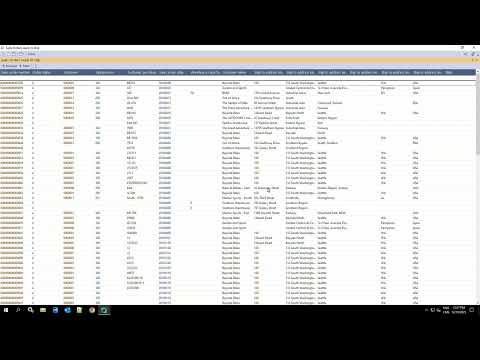 SYSPRO Business Activity Query