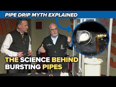 The science behind leaving your faucet to drip in cold temperatures