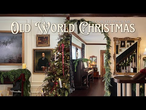 Old World Christmas Decorate with Me 2024